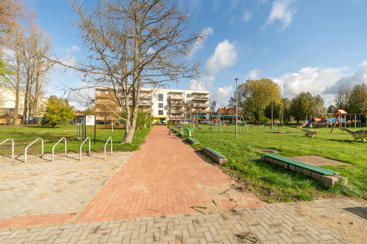 Apartament Niebieski โควอบเซก ภายนอก รูปภาพ