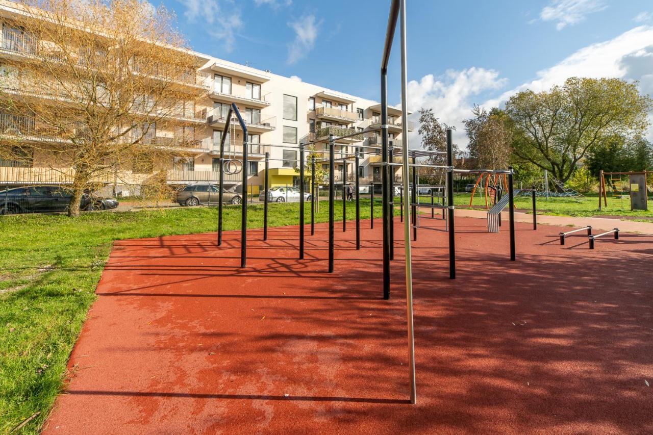 Apartament Niebieski โควอบเซก ภายนอก รูปภาพ